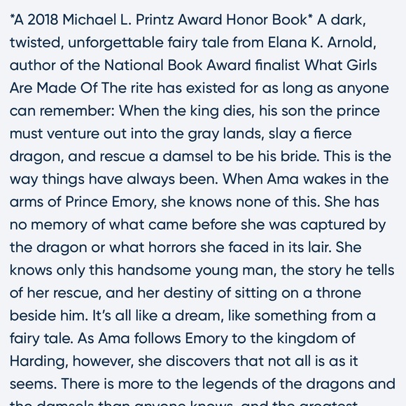 Damsel - Hardcover Book by Elana K Arnold - Picture 2 of 2